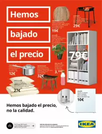 Catálogo IKEA Página 1: Realvalle - laminado €89,00, Ikea - 365+ €3,50