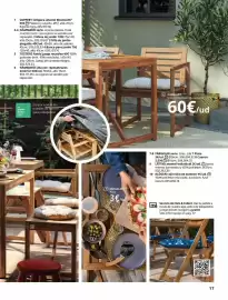 Catálogo IKEA Página 17: Silla xm troposabrays €60,00, Patero €3,00