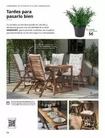 Catálogo IKEA Página 18: Loção desodorante hidratante corporal €65,00, Taburete de exterior €25,00