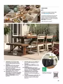Catálogo IKEA Página 21: Banco de jardin €79,00
