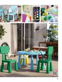 Catálogo IKEA Página 41: Mammut - lavatrice €40,00, Pintura €8,50