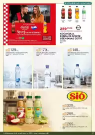 Chef Market akciós újság Oldal 27: Szentkirályi ásványvíz €129,00, Naturaqua szén-dioxidnal dúsított ásványvíz €149,00