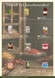 Chef Market akciós újság Oldal 3: Rege uborka €3.399,00, Baroness sűrített paradicsom €3.599,00