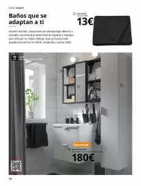 Catálogo IKEA Página 10: Mueble de lavabo con cajones/lavabo €180,00, Ikea - banos que se adaptan a ti €13,00
