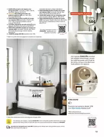 Catálogo IKEA Página 13: Ampson/lersion €440,00, Espejo 65 €58,00