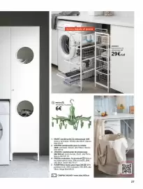 Catálogo IKEA Página 27: Combinacion de almacenaje €29,00, Tendedero €6,00