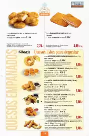 Folleto Abordo Página 19: Sibarit - aritos de queso gouda empanados €8,95, Triangulos de queso brie €3,60