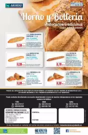 Folleto Abordo Página 32: Barra de pan vienesa €0,39, Empanadilla de atún €0,39