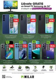 Catálogo Milar Página 8: Samsung - smartphone galaxy a27 €379,00, Samsung - smartphone galaxy s24fe €799,00