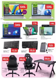 Catálogo Milar Página 2: Asus - portátil €649,00, Gaming - mesa escritorio gaming nk nk-633010 €59,90