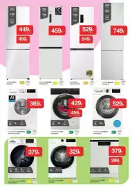 Catálogo Milar Página 6: Beko - lavasecadora €379,00, Bosch - cobibi €749,00