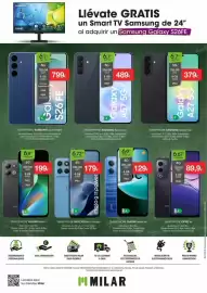 Catálogo Milar Página 8: Samsung - smartphone galaxy a27 €379,00, Samsung - smartphone galaxy s24fe €799,00