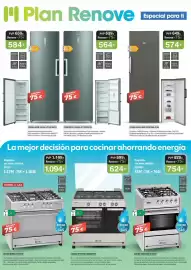 Catálogo Milar Página 4: Frost - congelador e251262nfex €584,00, Infiniton - cocina infinton dc690x24f €624,00