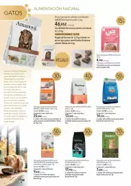 Catálogo El Corte Inglés Página 10: Applaws pienso para gatos adultos pollo y salmón €13,35, Optima Nova €17,99