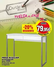 Catálogo Outlet Hogar Página 2: Mesa auxiliar €79,95
