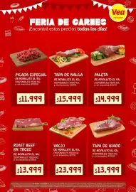 Catálogo Supermercados Vea Página 1: Picada especial de novillito el kg €11.999,00, Tapa de asado de novillito €13.999,00