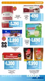Catálogo La Anonima Página 5: Best - té negro en saquitos €655,00, Granix - galletitas crackers €1.200,00
