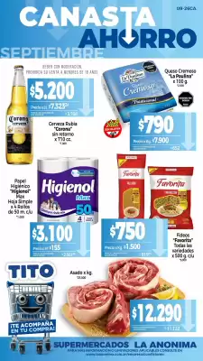 La Anonima (válido hasta 30-09)