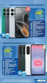 Folheto Lojas Cem Página 63: Smartphone 256 gb 5g €250,70