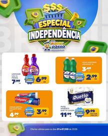 Catálogo Rede Super Passo semana 36 Página 4: Papel higiênico duetto €9,98, Limpador uau 1l €6,99