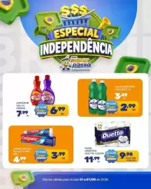 Catálogo Rede Super Passo semana 36 Página 4: Papel higiênico duetto €9,98, Limpador uau 1l €6,99