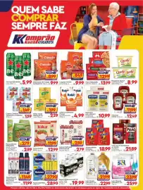 Catálogo Komprao Atacadista Página 1: Papel Higiênico Duetto €19,99, Leite Condensado Italac Semidesnatado €4,99