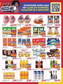 Catálogo Komprao Atacadista Página 3: Iogurte danone só leite e fermento €2,95, Salsicha perdigão hot dog €28,99