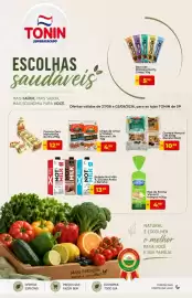 Catálogo Tonin Superatacado Página 1: Natural life - chips de arroz s/ gluten €4,99, Nutri néctar - barra de proteina €5,29
