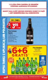 Polomarket gazetka tydzień 36 Strona 10: Piwo Fortuna Czarne €3,99