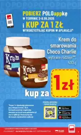Polomarket gazetka tydzień 36 Strona 3: Krem do smarowania orzechowo-kakaowy Choco Charlie €1,00