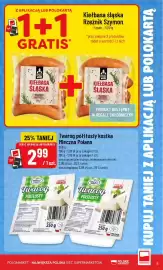 Polomarket gazetka tydzień 36 Strona 5: Twaróg półtłusty kostka Mleczna Polana €2,99