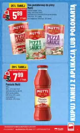 Polomarket gazetka tydzień 36 Strona 7: Passata Mutti €7,99, Sos pomidorowy do pizzy Mutti Mediterranea €5,99