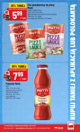 Polomarket gazetka tydzień 36 Strona 7: Passata Mutti €7,99, Sos pomidorowy do pizzy Mutti Mediterranea €5,99