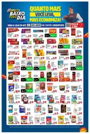 Encarte Max Atacadista Página 3: Nina - gelatina €1,09, Hershey´s - chocolate ovomaltine big barra €10,99