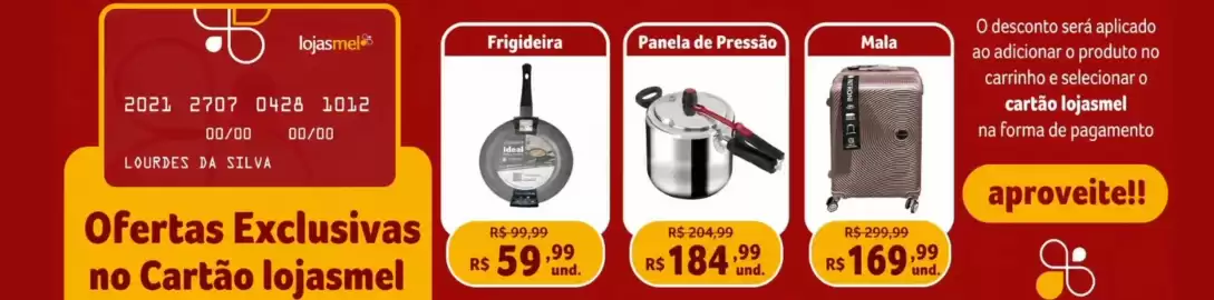 Folheto Lojas Mel Página 1