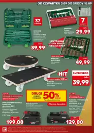 Kaufland gazetka Strona 9: Wiertła Parkside €49,99, Zestaw bitów i wierteł Parkside €29,99