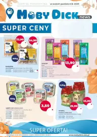 Moby Dick gazetka Strona 1: VITAPOL KARMEO PREMIUM €29,90, HAU&MIAU PAUSESNAK PRZYSMAK DLA PSA €32,90