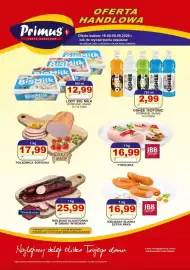 Primus gazetka Strona 1: Lody Big Milk €12,99, OSHEE ISOTONIC €2,99