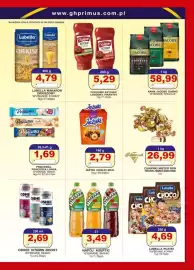 Primus gazetka Strona 3: Napój Aseptic Wybrane Smaki €3,49, Lubella Płatki Wybrane Formy €4,69
