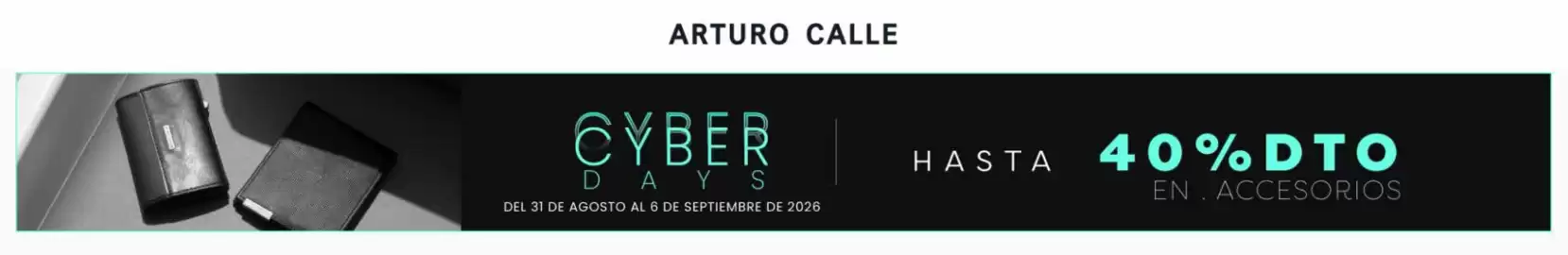 Catálogo Arturo Calle semana 36 Página 1