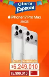 Catálogo Alkosto Página 1: Apple - iphone 17 pro max 256gb €5.999.010,00