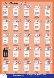 AT gazetka Strona 12: GymBeam Collagen type II JOINT COMPLEX €43,00, GymBeam Omega 3-6-9 €23,54