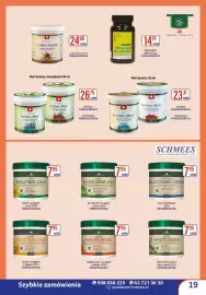 AT gazetka Strona 19: Końska Maść z Konopiami €26,75, Glucosamin Creme €7,95