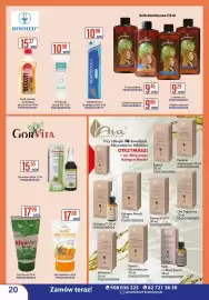 AT gazetka Strona 20: Aloe Vera żel gół €17,99, Maść rokitnikowa €17,88