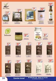 AT gazetka Strona 24: Cukier trzcinowy brązowy €7,81, Erytrytol €29,99