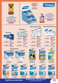 AT gazetka Strona 31: Viscoplast Prestopor supermiękkki €7,24, Plaster Prestovis bardzo mocny €7,44