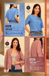 Catálogo Leonisa Página 15: Blusa manga corta €69.990,00, C. saquillo manga larga €89.990,00