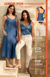Catálogo Leonisa Página 19: E. jean barrel ref. dn110 €159.990,00, Vestido midi €119.990,00