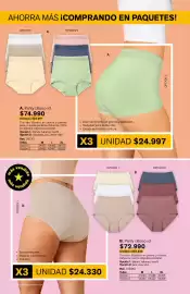 Catálogo Leonisa Página 70: Panty clásico x3 €74.990,00, Día a día - alto cubrimiento en glúteos y abdomen €24.997,00