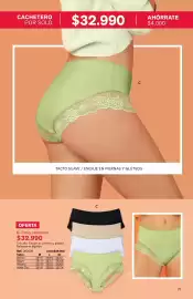 Catálogo Leonisa Página 71: C. panty cachetero ref. 092095 €32.990,00
